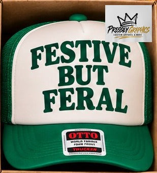 Adult Christmas Trucker Hats