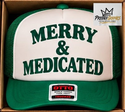 Adult Christmas Trucker Hats