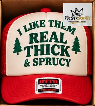 Adult Christmas Trucker Hats