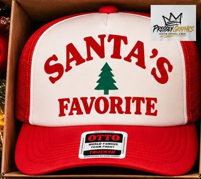Adult Christmas Trucker Hats